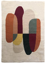 Tapis en laine multicolore 200x290 cm Pluriel - Edito — 396908.jpg