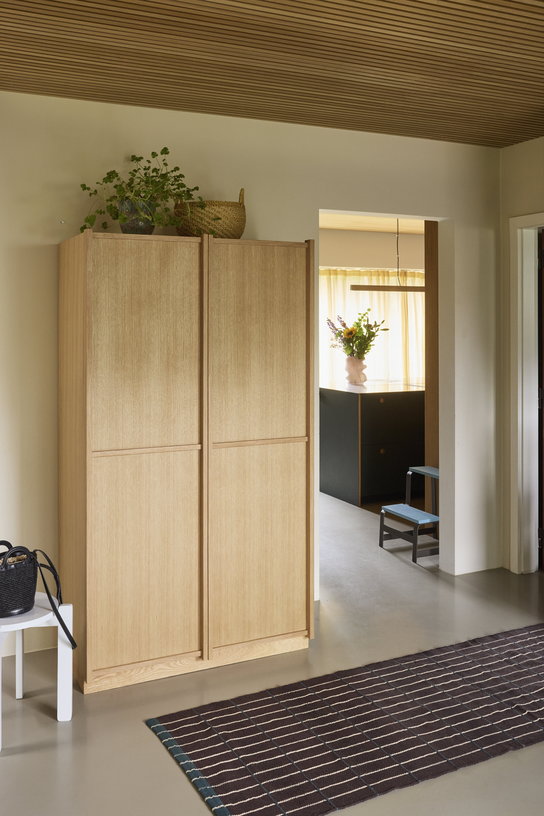 tapis-de-couloir-rectangulaire-en-coton-marron-et-vert-fonce-80x200cm-cottage-hubsch-5