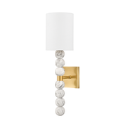 Applique murale en acier laiton ancien 14x53cm Kodiak - Corbett Lighting