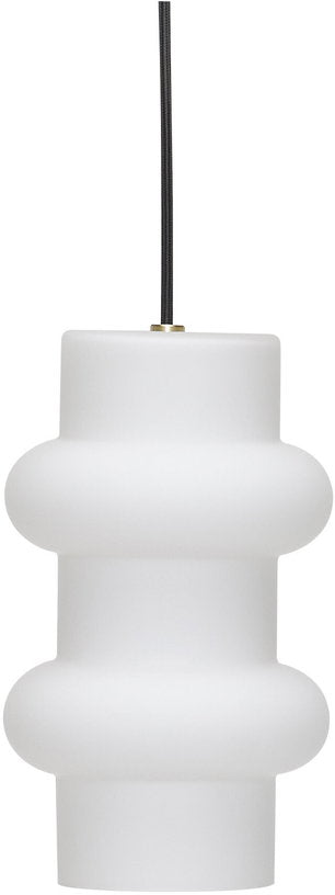 suspension-en-verre-opale-givre-blanc-mat-15x25cm-double-pilule-hubsch-1