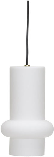 suspension-en-verre-opale-givre-blanc-mat-15x25cm-down-pilule-hubsch-1