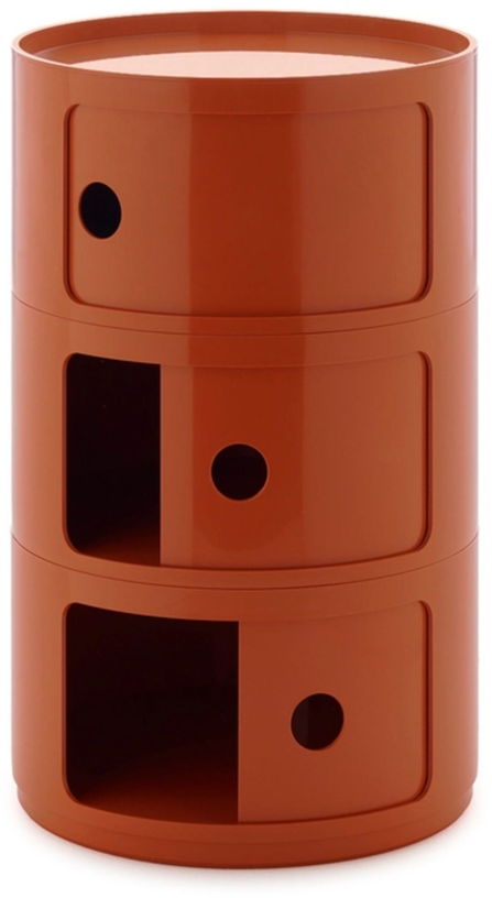 table-d-appoint-design-orange-3-tiroirs-componibili-big-kartell-3
