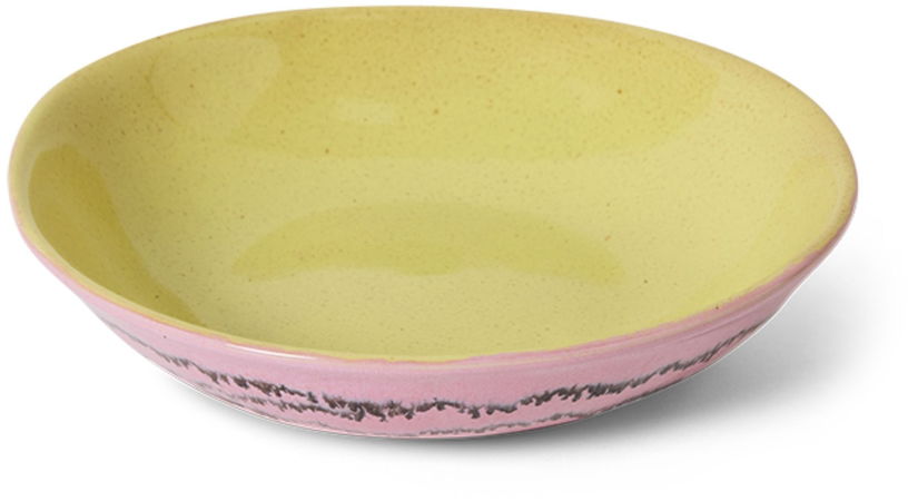 2-assiettes-creuses-en-gres-rose-21-7-x-21-x-4-7-cm-vaisselle-70-s-hkliving-1