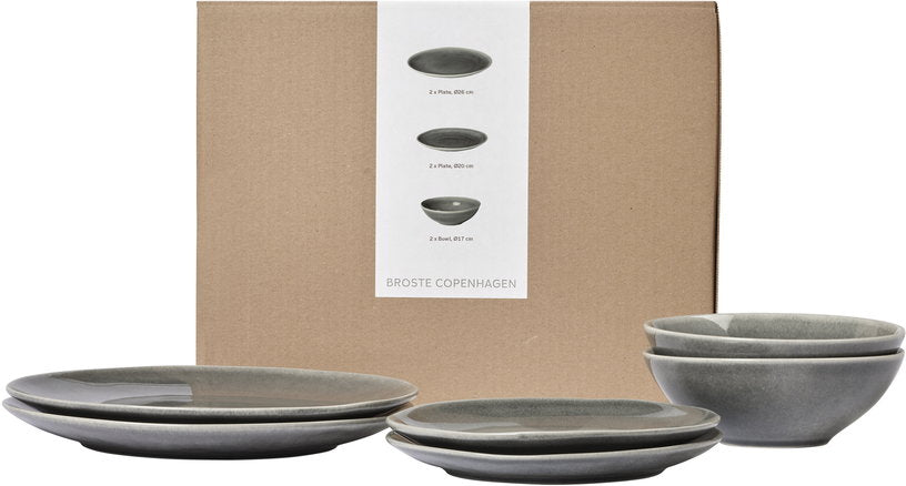 set-de-vaisselle-pour-deux-en-gres-gris-nordic-rain-broste-copenhagen-1