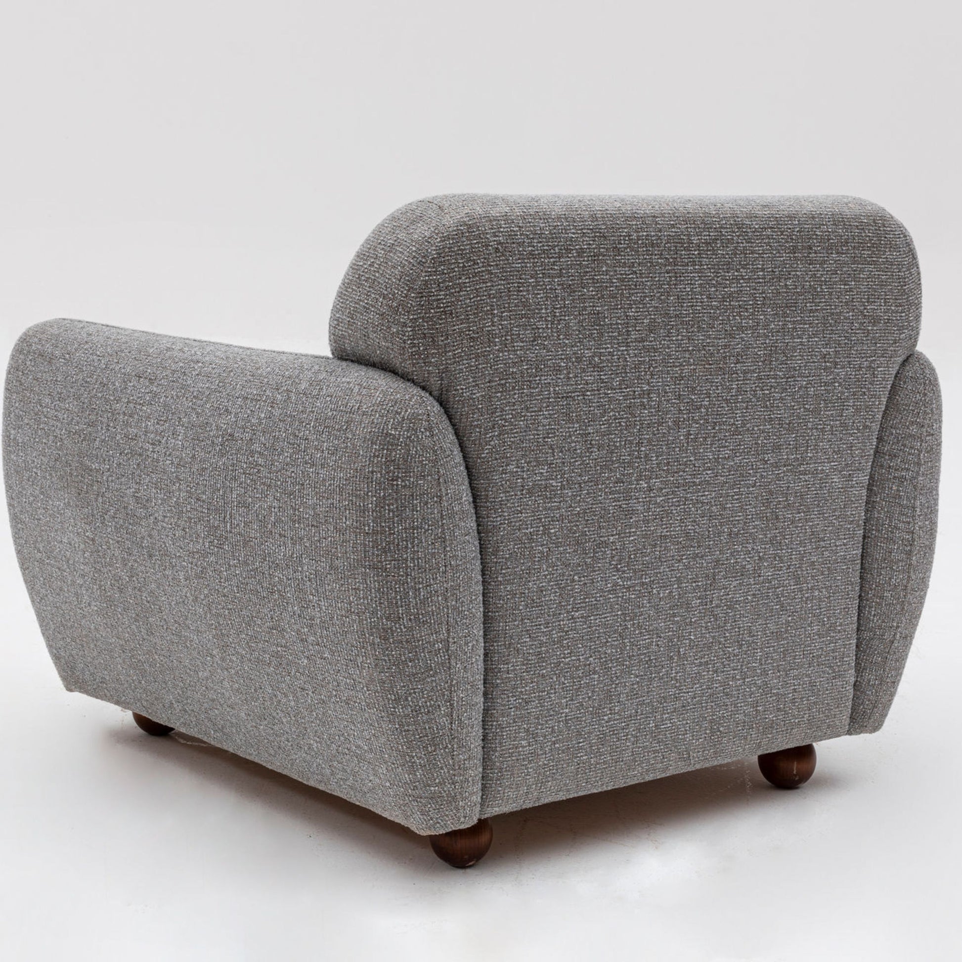 Fauteuil en tissu gris clair avec accoudoirs 90x86cm Eddy - Home Design — 397609.jpg