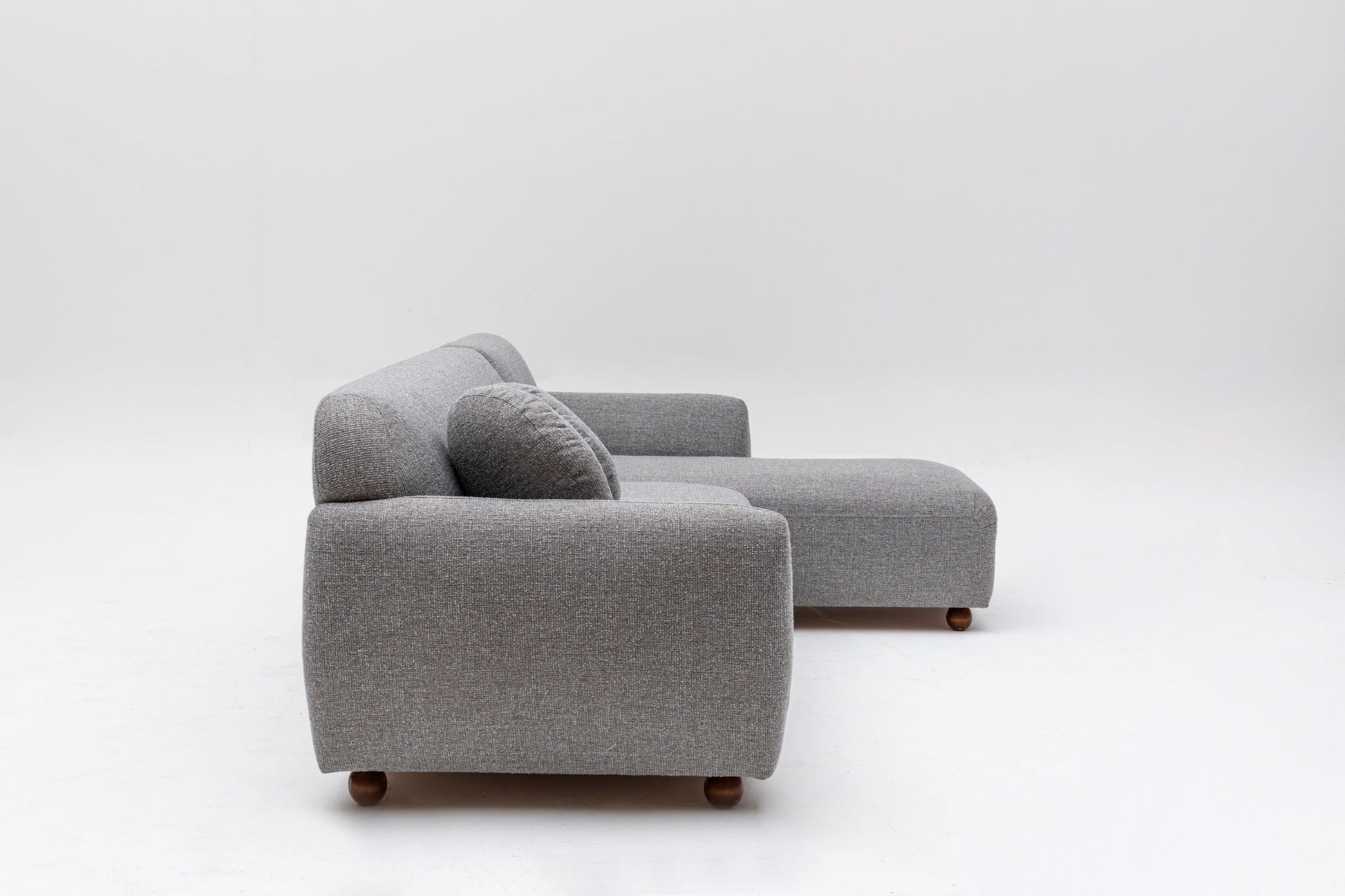 Canapé d'angle droite en tissu gris chiné 273x93x86cm Eddy - Home Design — 398975.jpg