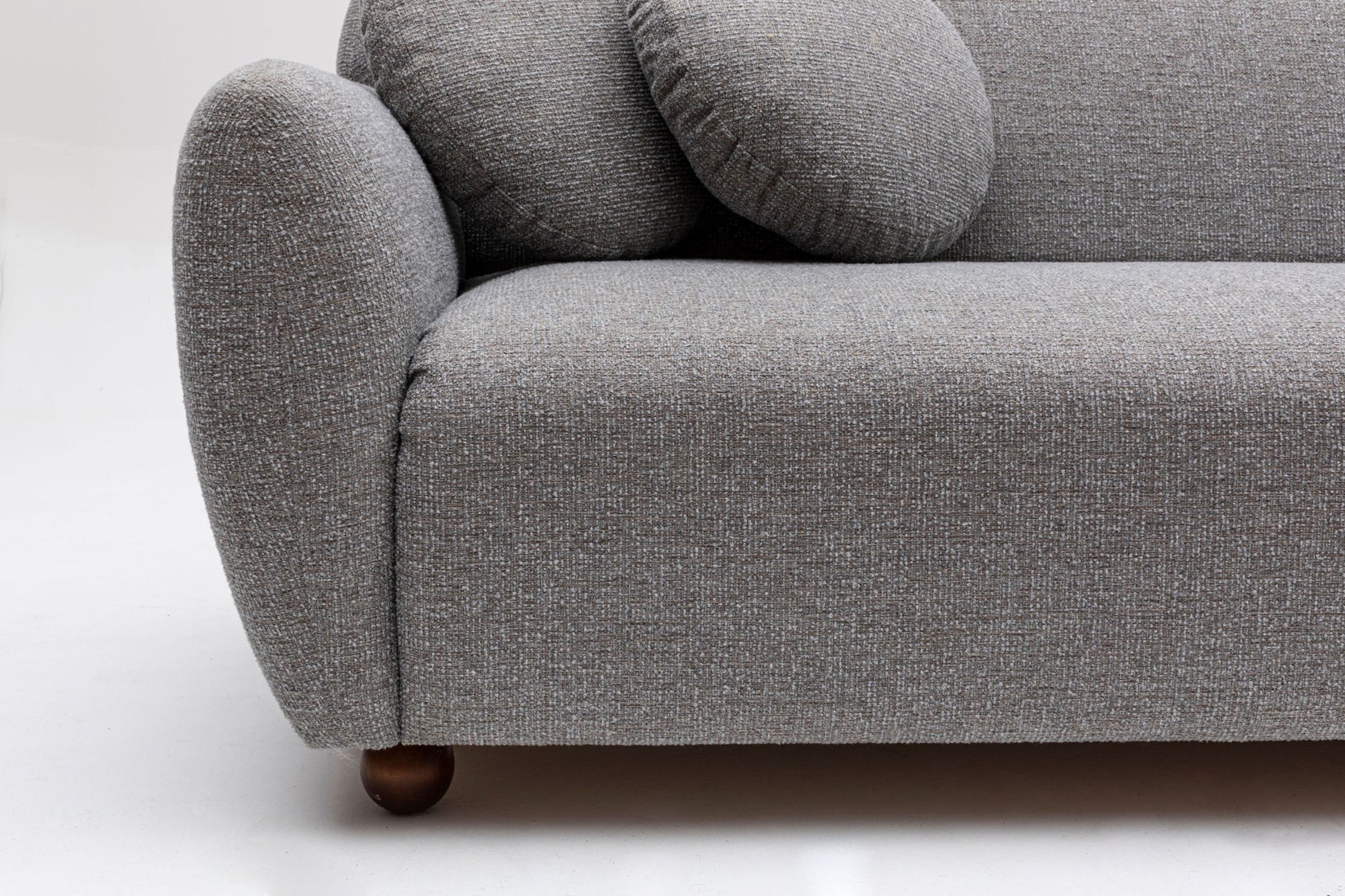 Canapé d'angle droite en tissu gris chiné 273x93x86cm Eddy - Home Design — 398976.jpg