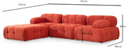 canape-d-angle-droit-avec-un-pouf-en-tissu-rouge-95x288x75cm-bubble-home-design-1