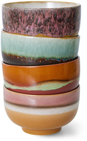 Bols à nouilles en grès 13,5x8cm Geyser - HKliving