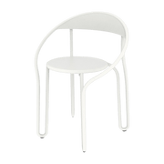 4 Chaises blanches Huggy Bistro - Maiori - The Cool Republic