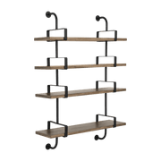 4 étagères en noyer 95 cm Démon Shelf - Gubi - The Cool Republic
