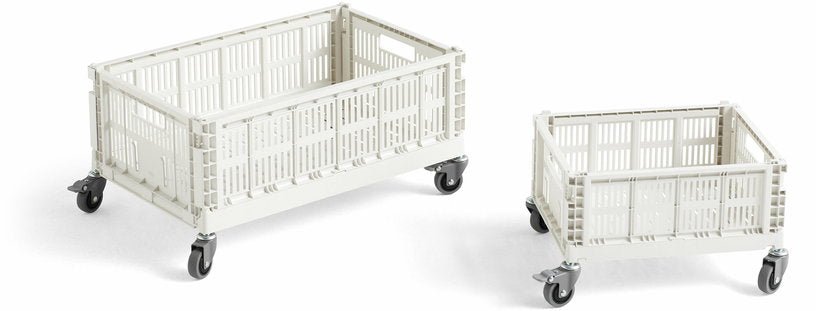 4 roues pour colour crate grises M - HAY - The Cool Republic