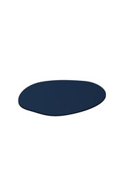 4 organic steel coasters in midnight blue martini 10x2cm Kiva - Metallbude - The Cool Republic
