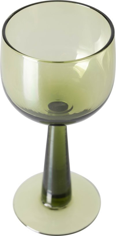 4 verres à vin hauts verts The Emeralds - HKliving - The Cool Republic