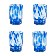 4 Verres bleu Tortoise - &Klevering - The Cool Republic