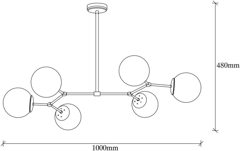 suspension-en-metal-et-globes-opaques-100x15cm-damar-home-design-4