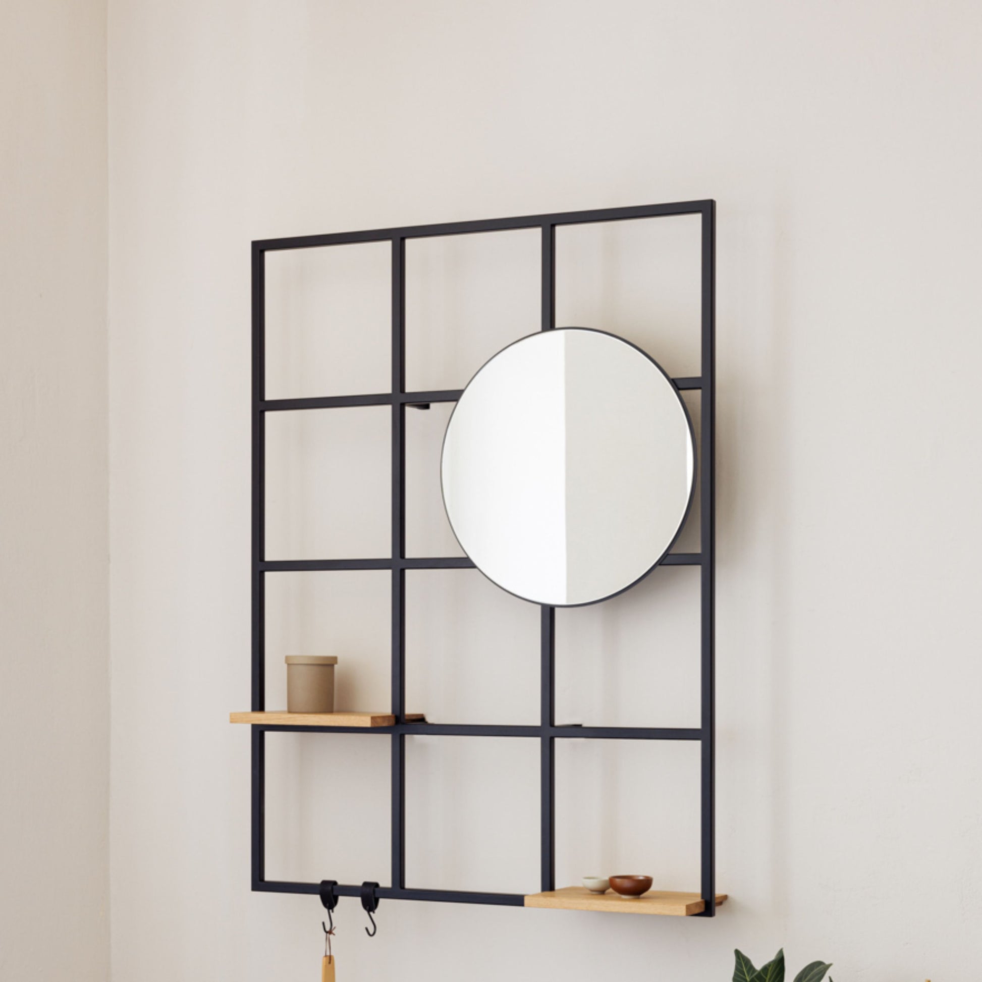 Etagère en métal noir 122x92cm Rivo - Metallbude — 401889.jpg