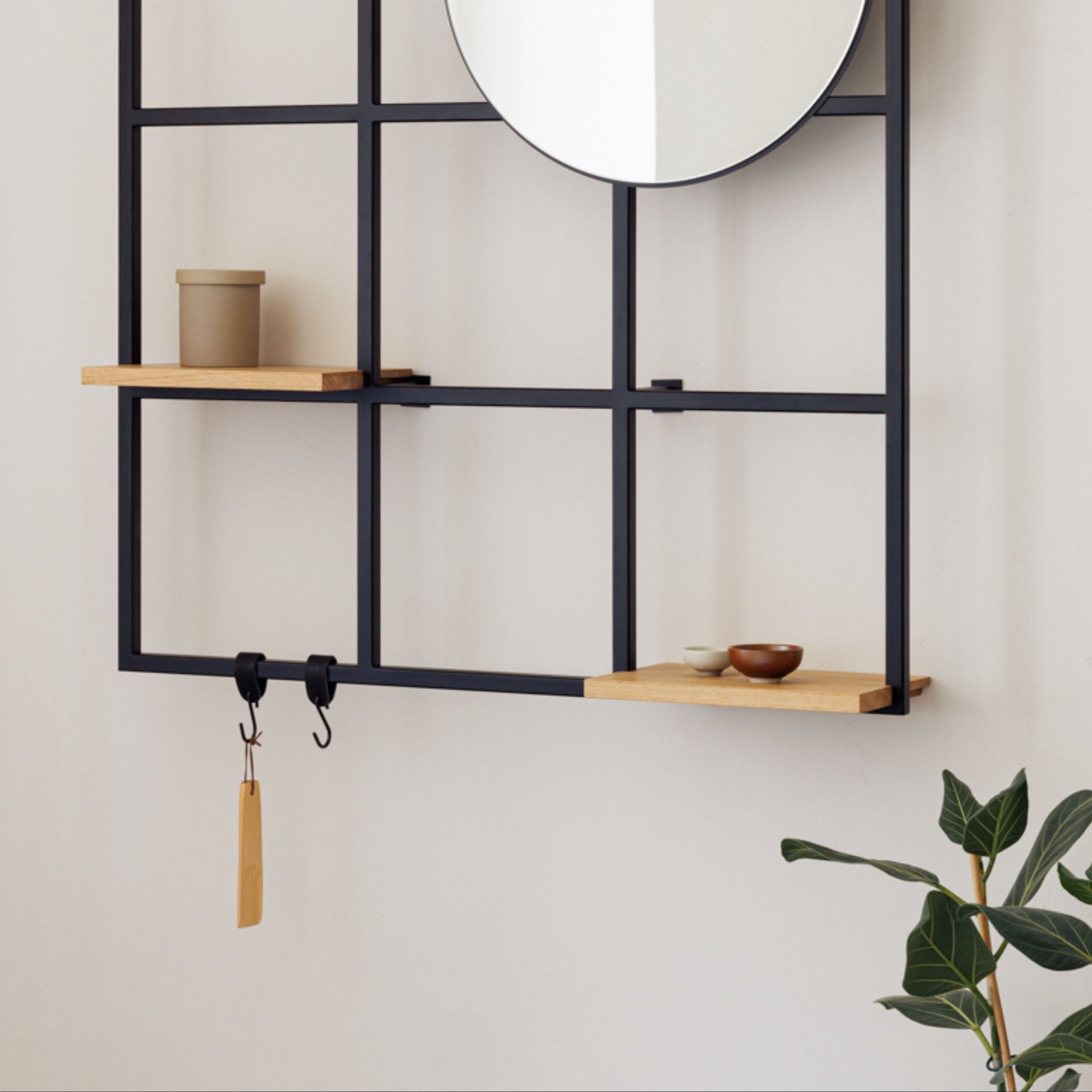 Etagère en métal noir 122x92cm Rivo - Metallbude — 401892.jpg