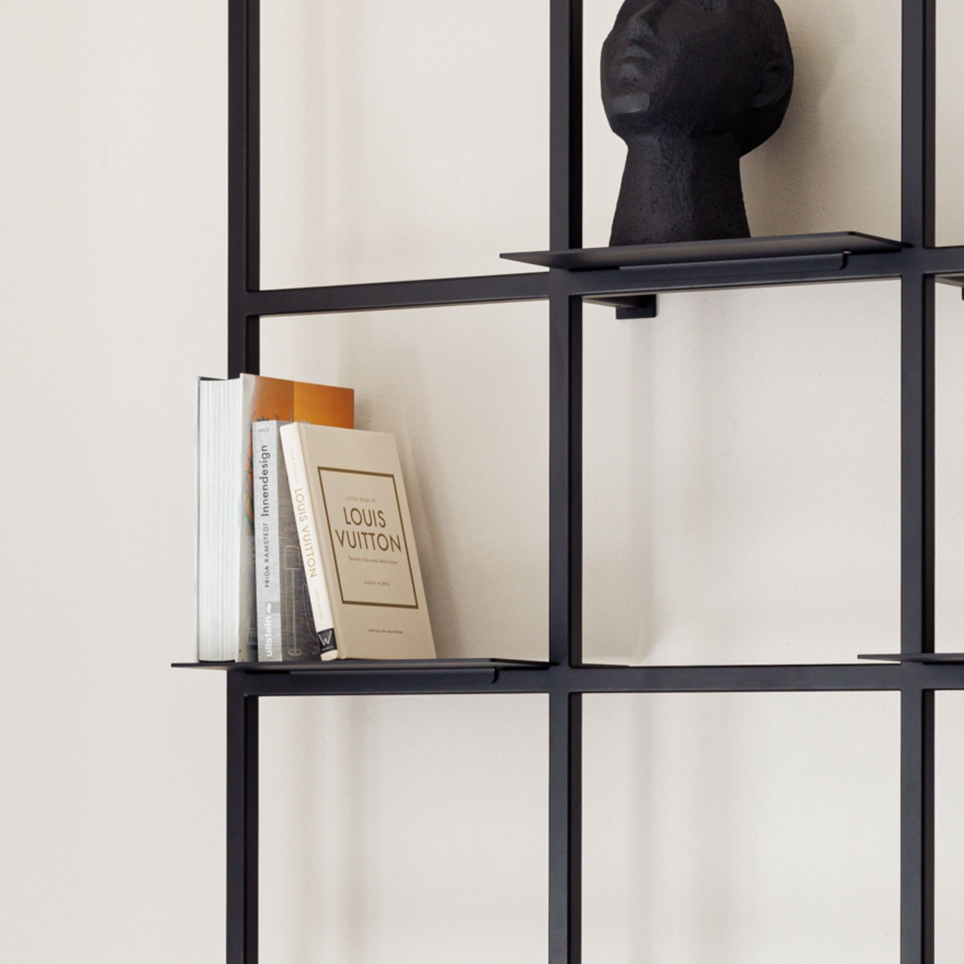 Etagère en métal noir 122x92cm Rivo - Metallbude — 401893.jpg
