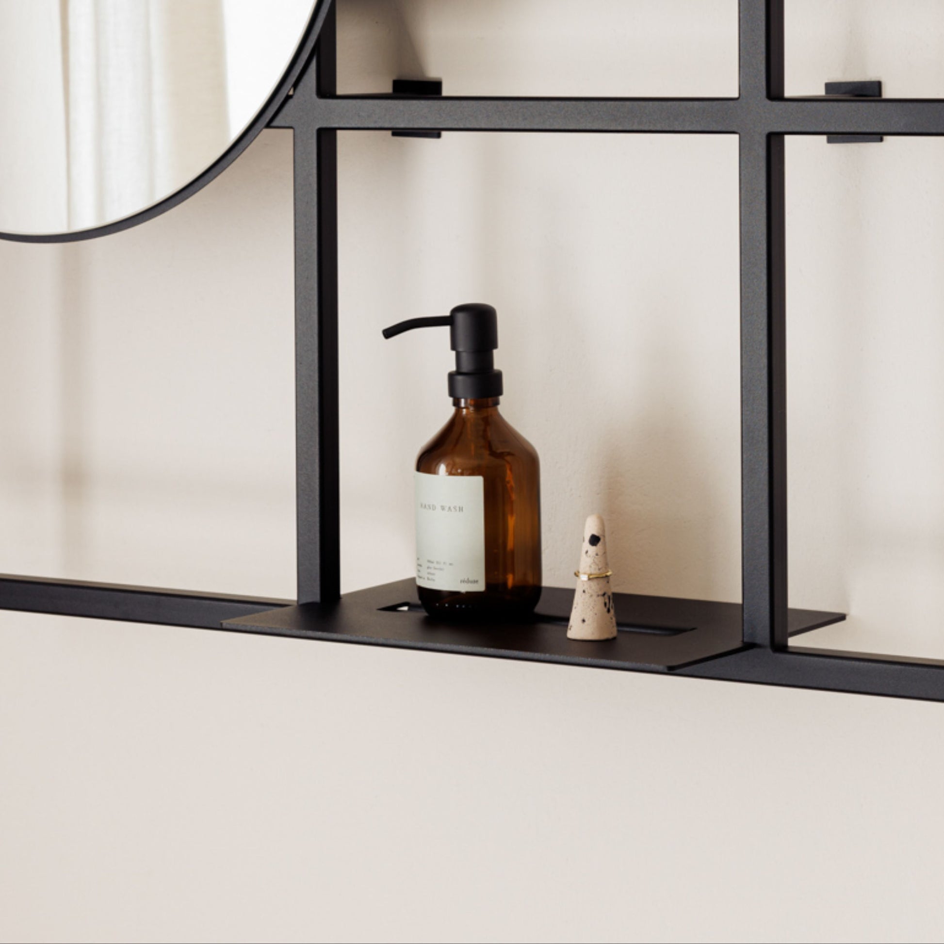 Etagère en métal noir 122x92cm Rivo - Metallbude — 401897.jpg