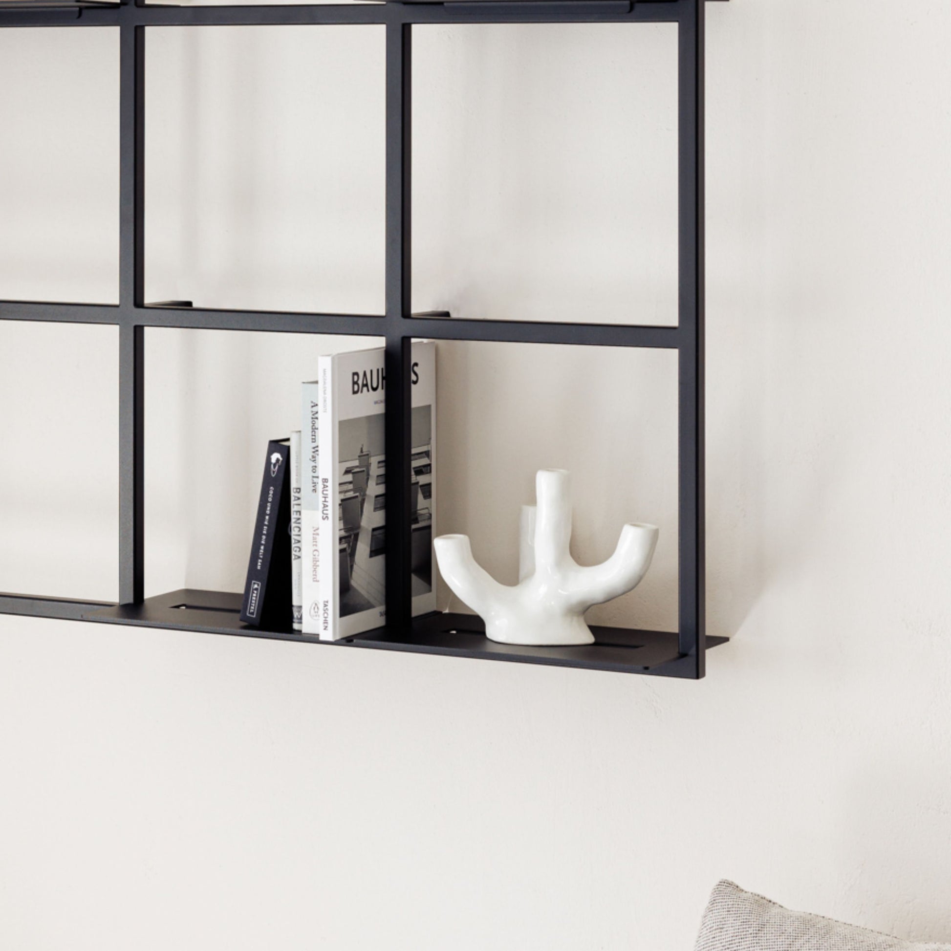 Etagère en métal noir 122x92cm Rivo - Metallbude — 401900.jpg
