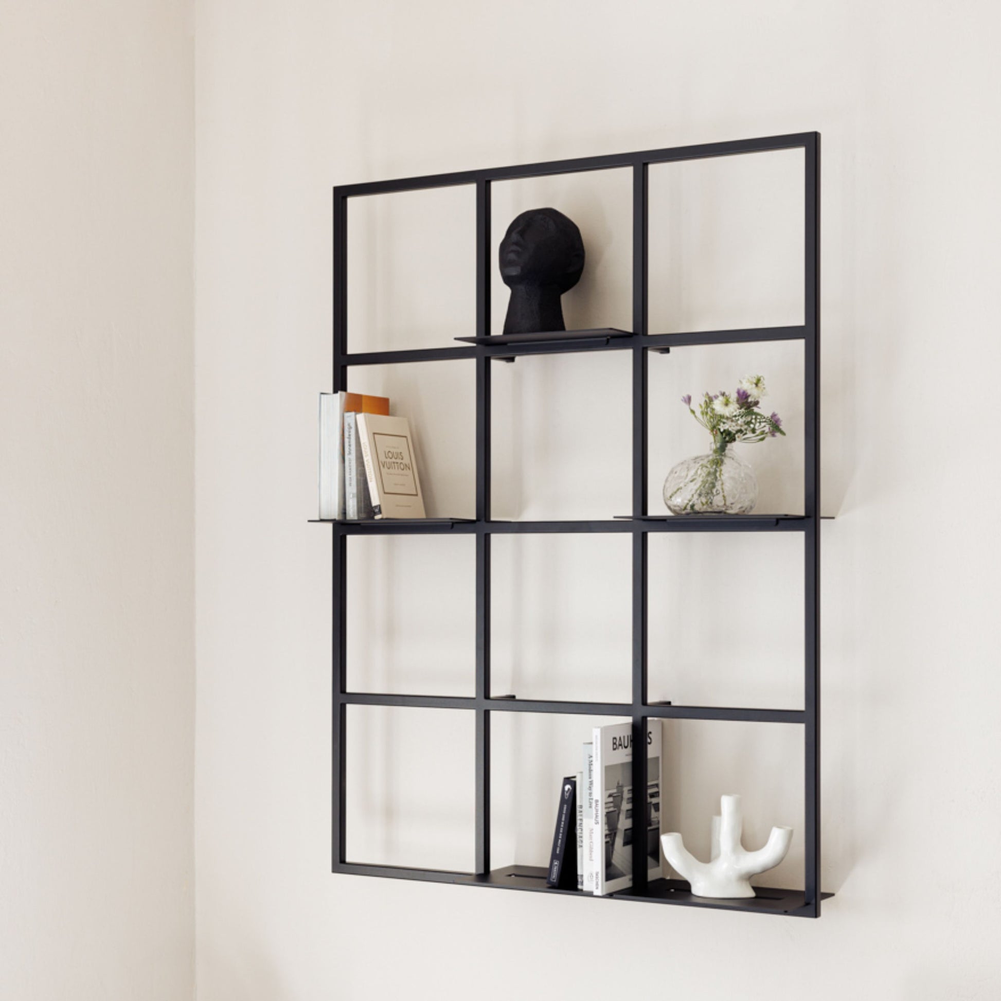 Etagère en métal noir 122x92cm Rivo - Metallbude — 401901.jpg