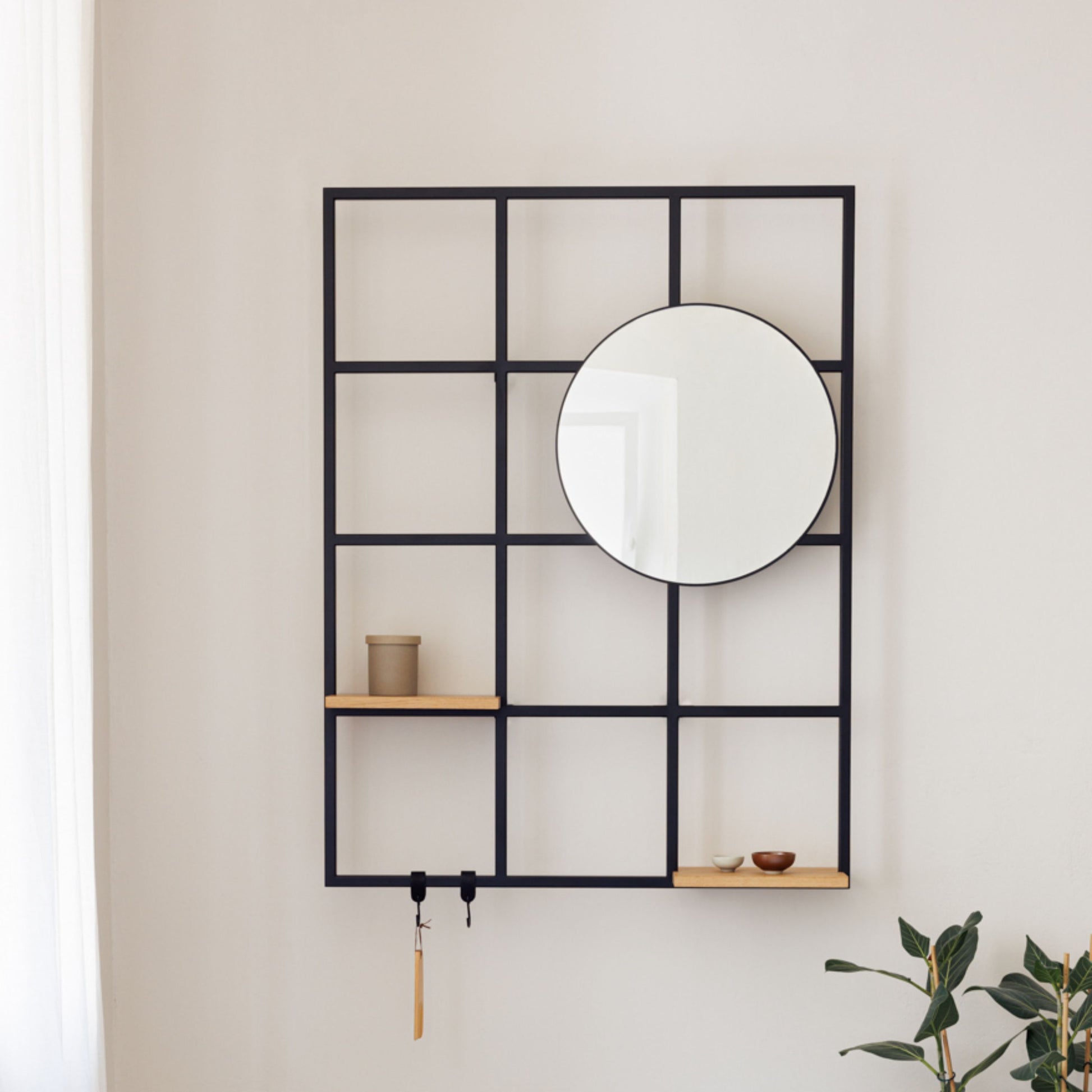 Etagère en métal noir 122x92cm Rivo - Metallbude — 401903.jpg
