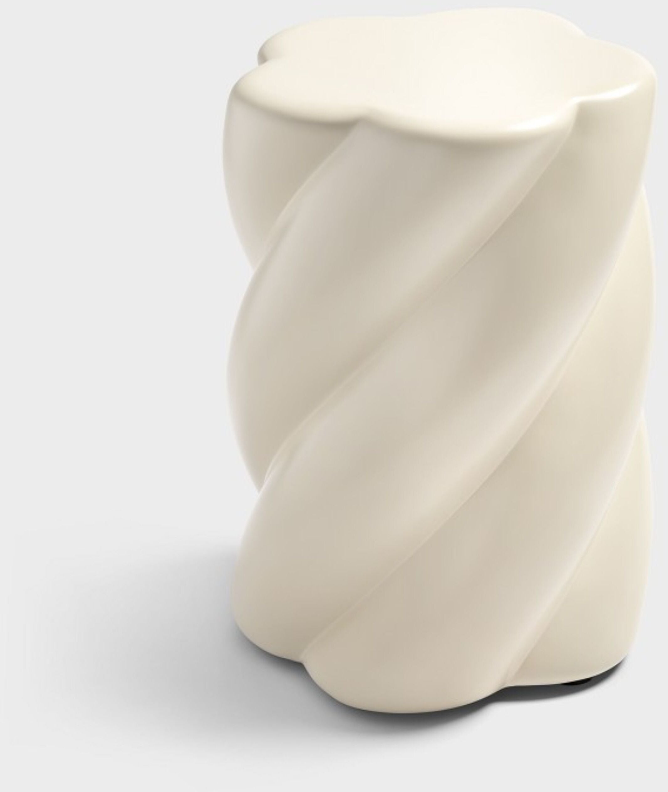 Tabouret marshmallow guimauve blanc cassé 45x33cm - &Klevering — 402025.jpg