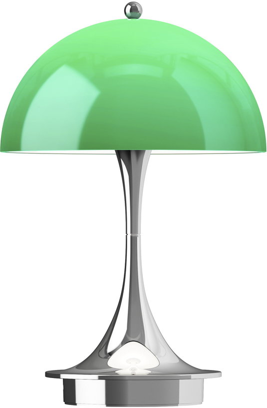 lampe-portable-vert-et-chrome-panthella-160-portable-v3-louis-poulsen-1