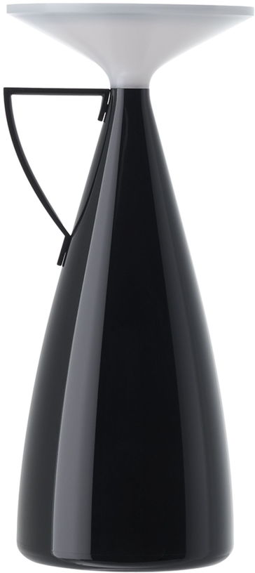 lampe-portable-en-thermoplastique-recycle-noir-11x24cm-camomille-kartell-1