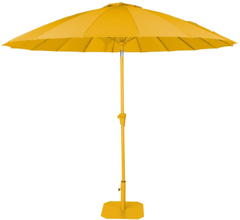 parasol-en-acier-et-polyester-jaune-soleil-250x235cm-sunshine-zuiver-1