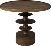 Table d'appoint en bois de manguier 66x50cm Cath - Dutchbone — 402884.jpg