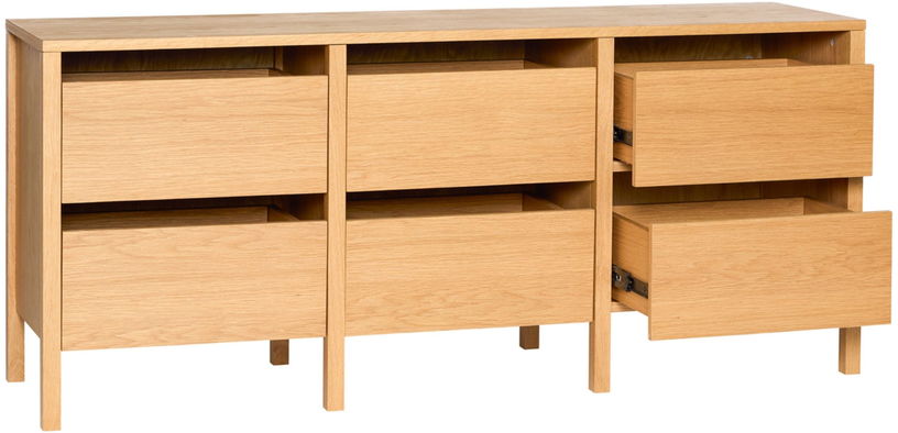 buffet-en-bois-de-chene-marron-150x40xh65cm-forma-hubsch-4