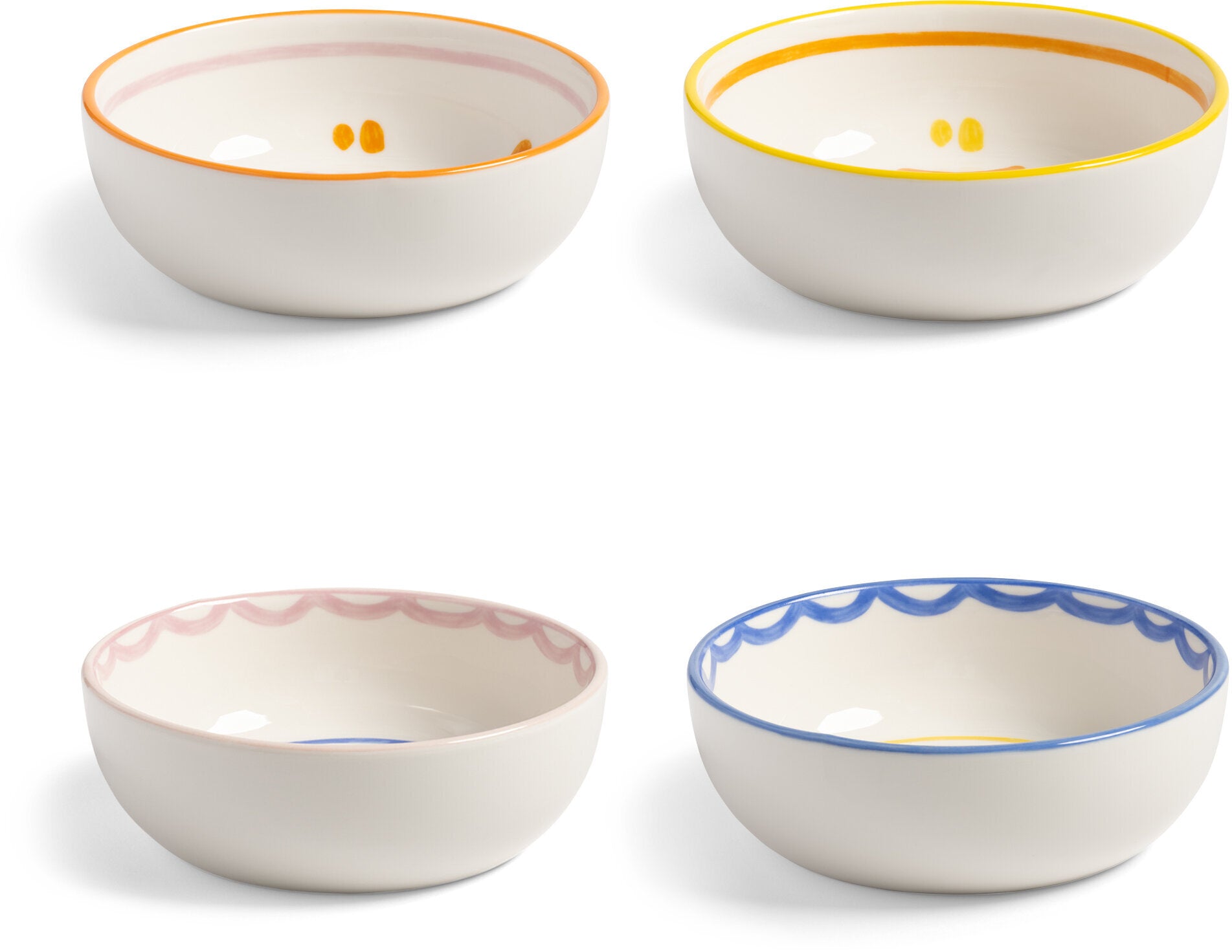4 bols en porcelaine colorée Boavista - &Klevering — 405193.jpg