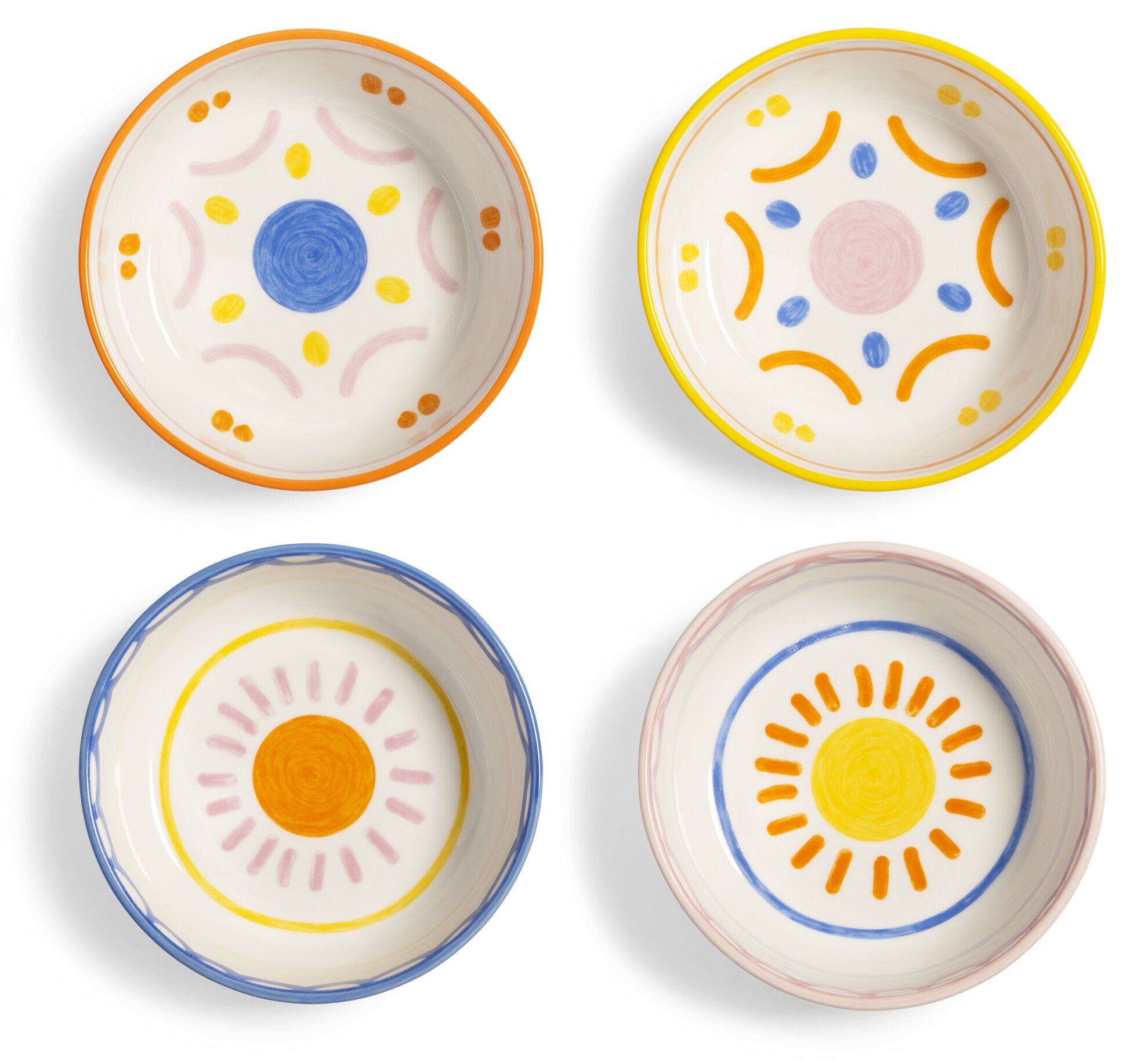 4 bols en porcelaine colorée Boavista - &Klevering — 405194.jpg