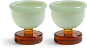 2 Coquetiers en verre ambré Cantine - &Klevering — 405228.jpg