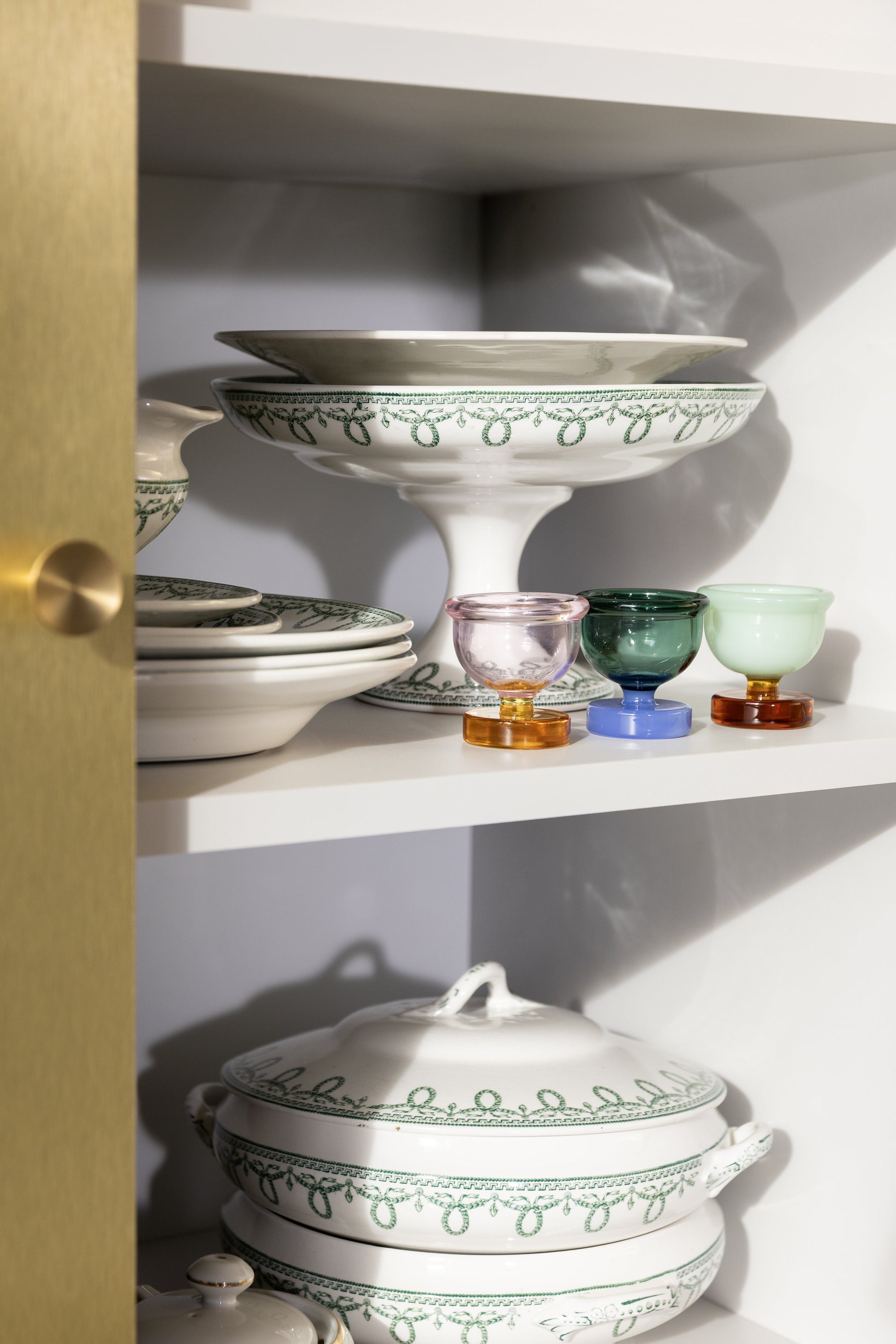 2 Coquetiers en verre ambré Cantine - &Klevering — 405234.jpg