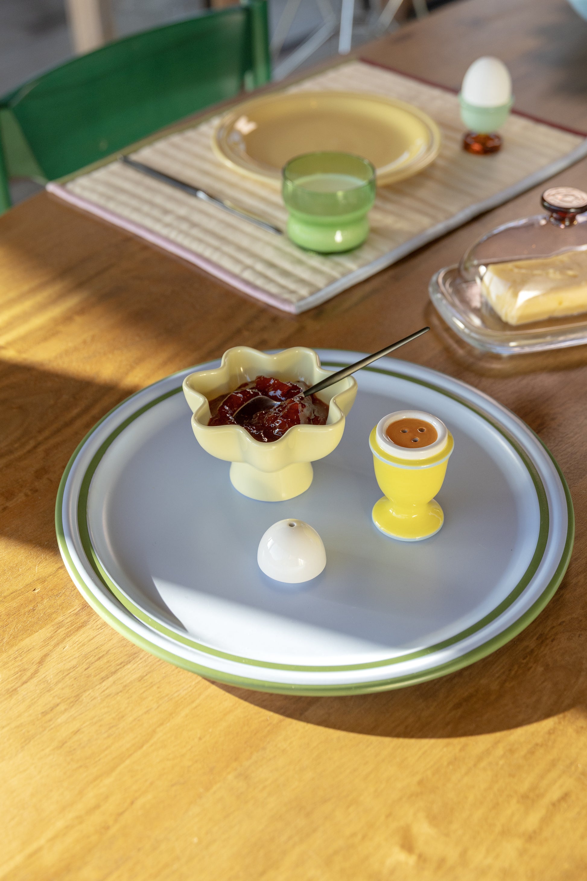 4 Bols en porcelaine coloré 11x7cm Sun - &Klevering — 405251.jpg