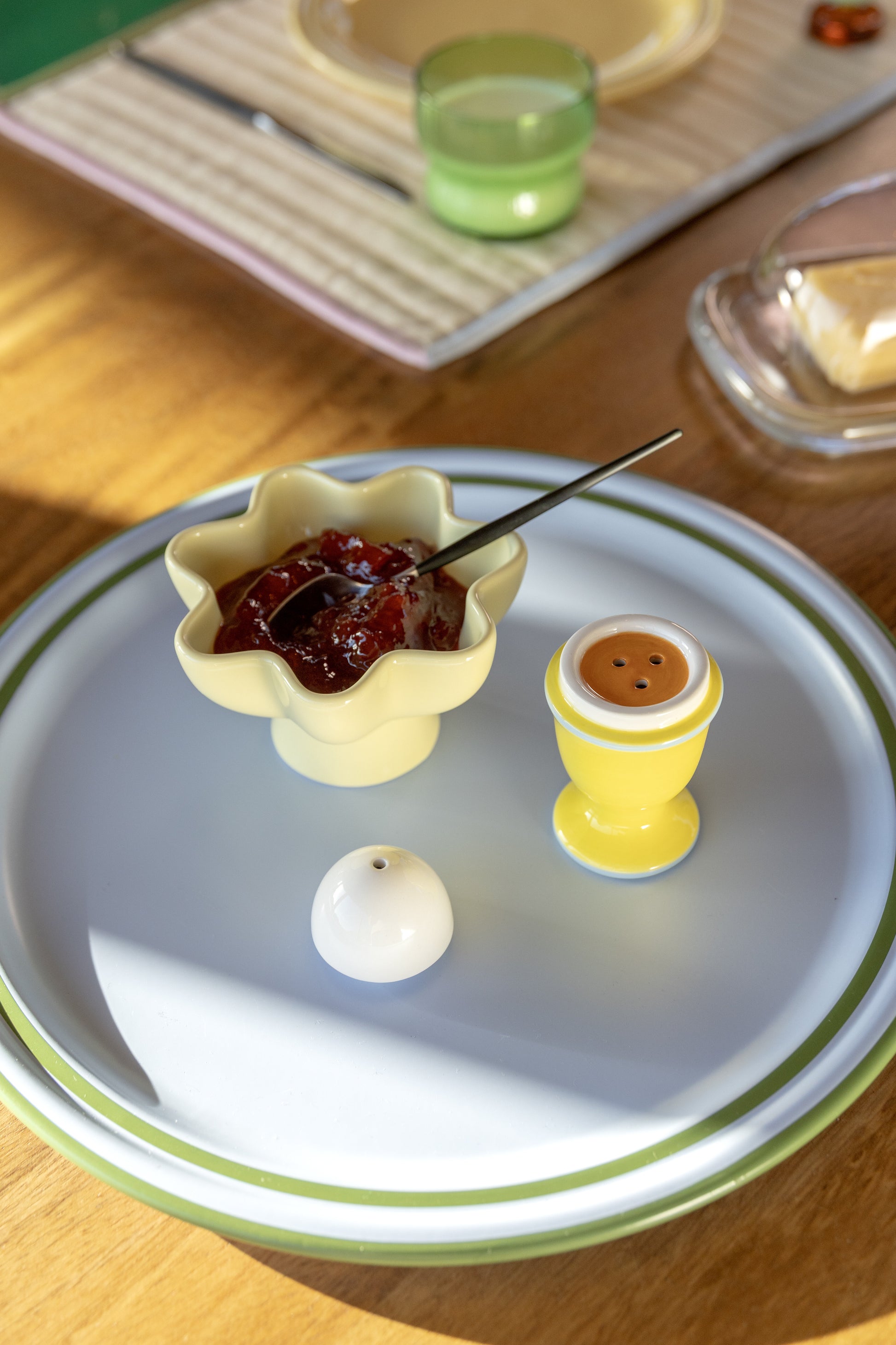 4 Bols en porcelaine coloré 11x7cm Sun - &Klevering — 405254.jpg