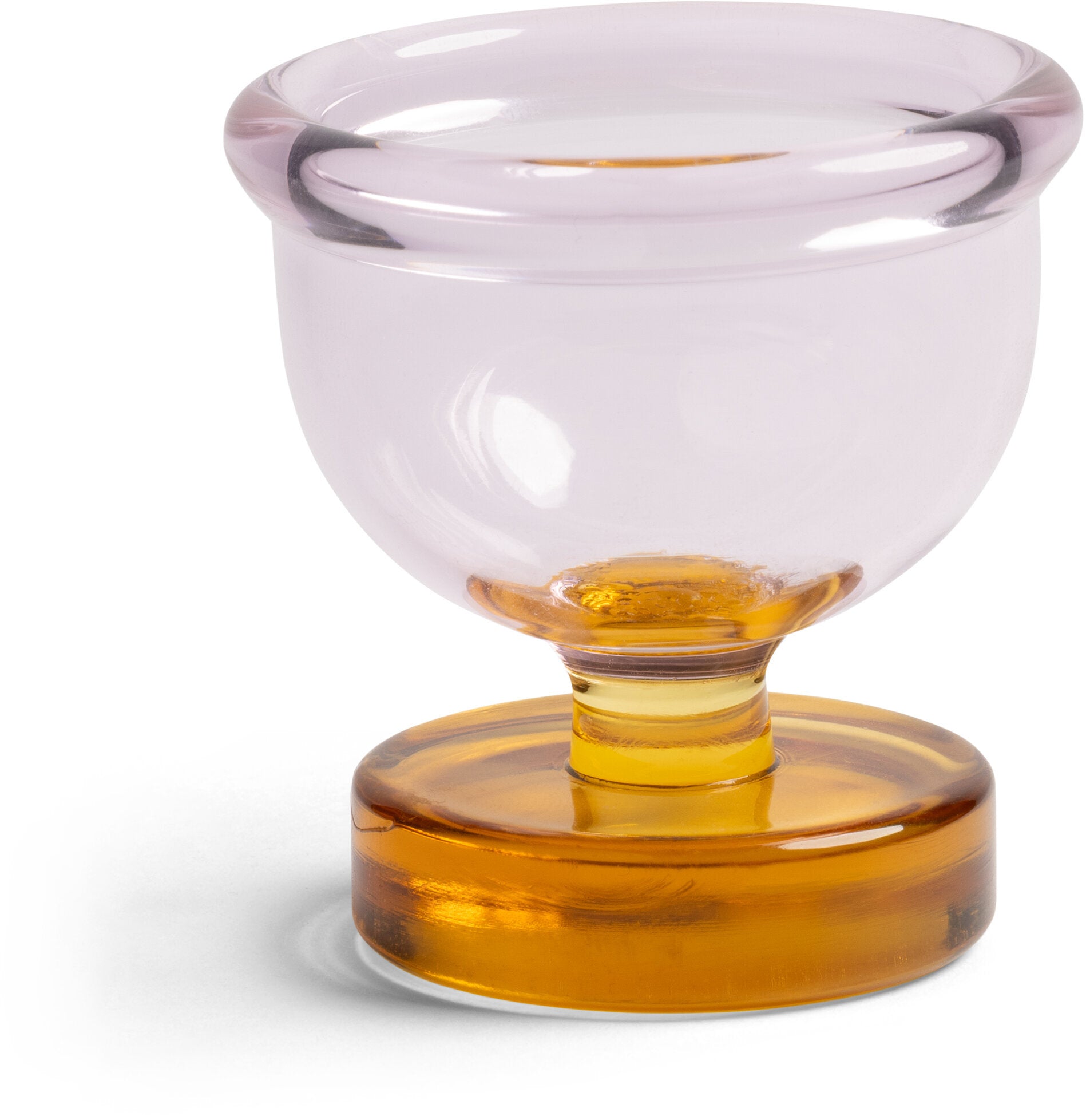 2 Coquetiers en verre rose Cantine - &Klevering — 405268.jpg