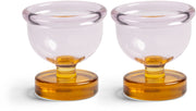 2 Coquetiers en verre rose Cantine - &Klevering — 405269.jpg