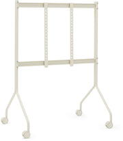 Support pour tv en métal blanc pearl 107x78x54 cm Moon Rollin' - Pedestal — 405471.jpg