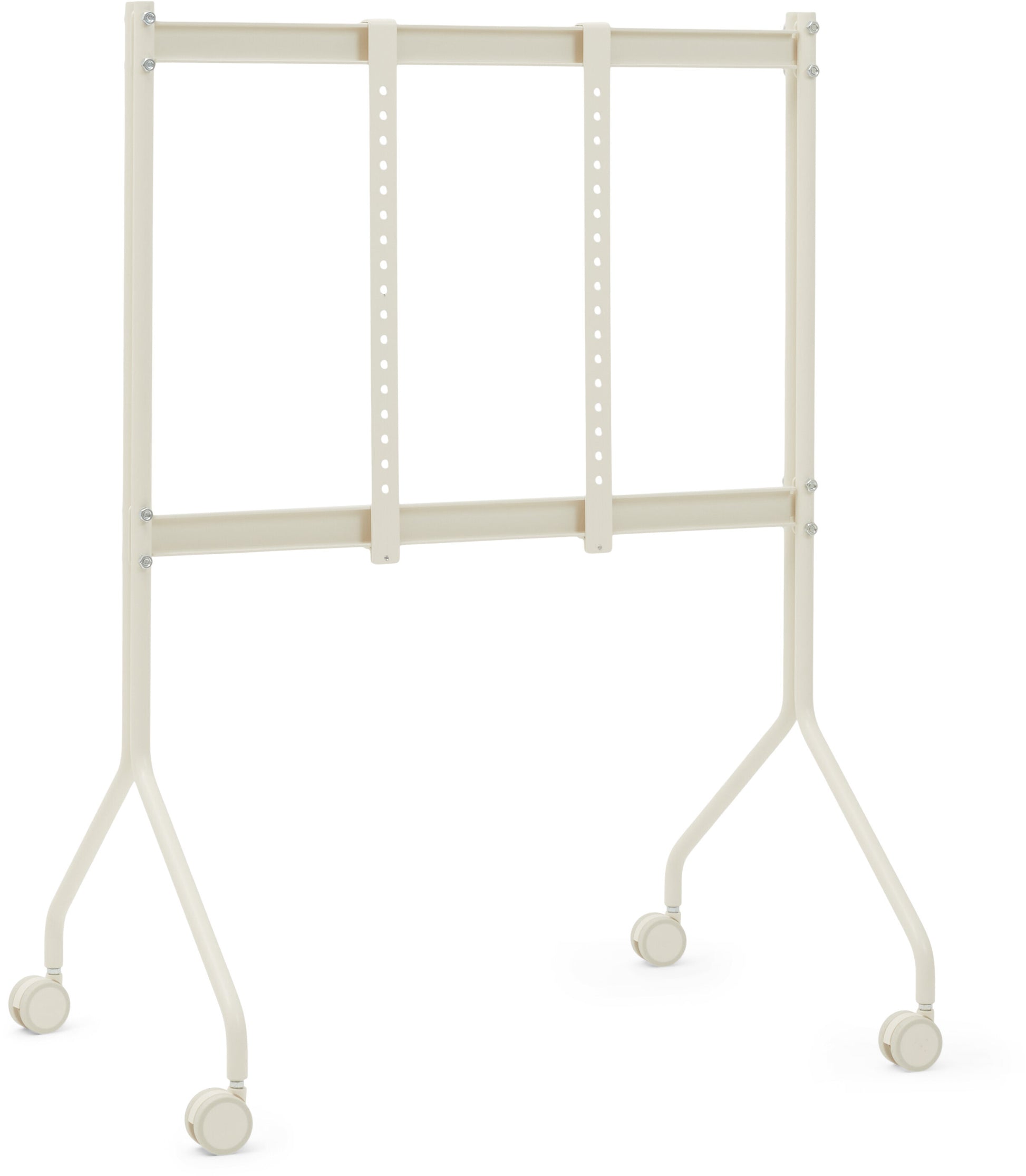 Support pour tv en métal blanc pearl 107x78x54 cm Moon Rollin' - Pedestal — 405471.jpg
