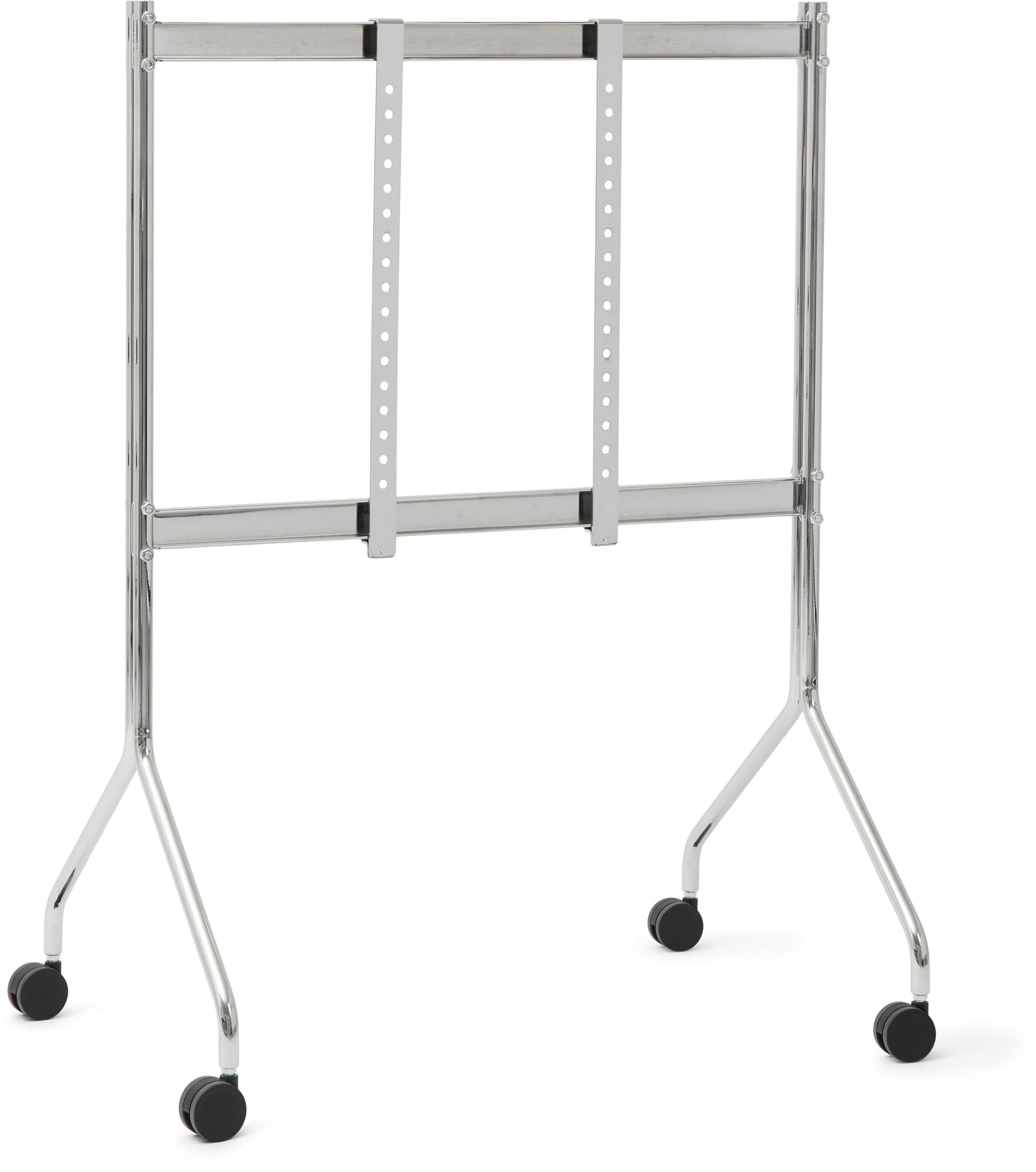 Support pour tv en métal chromé 107x78x54 cm Moon Rollin' - Pedestal — 405523.jpg