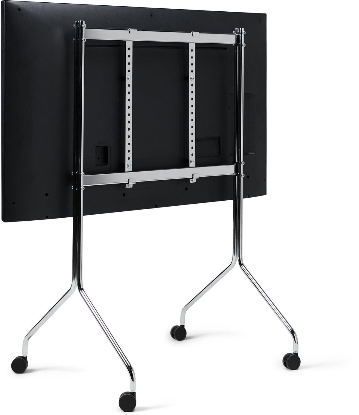 Support pour tv en métal chromé 121x78x60 cm Moon Rollin' - Pedestal — 405572.jpg