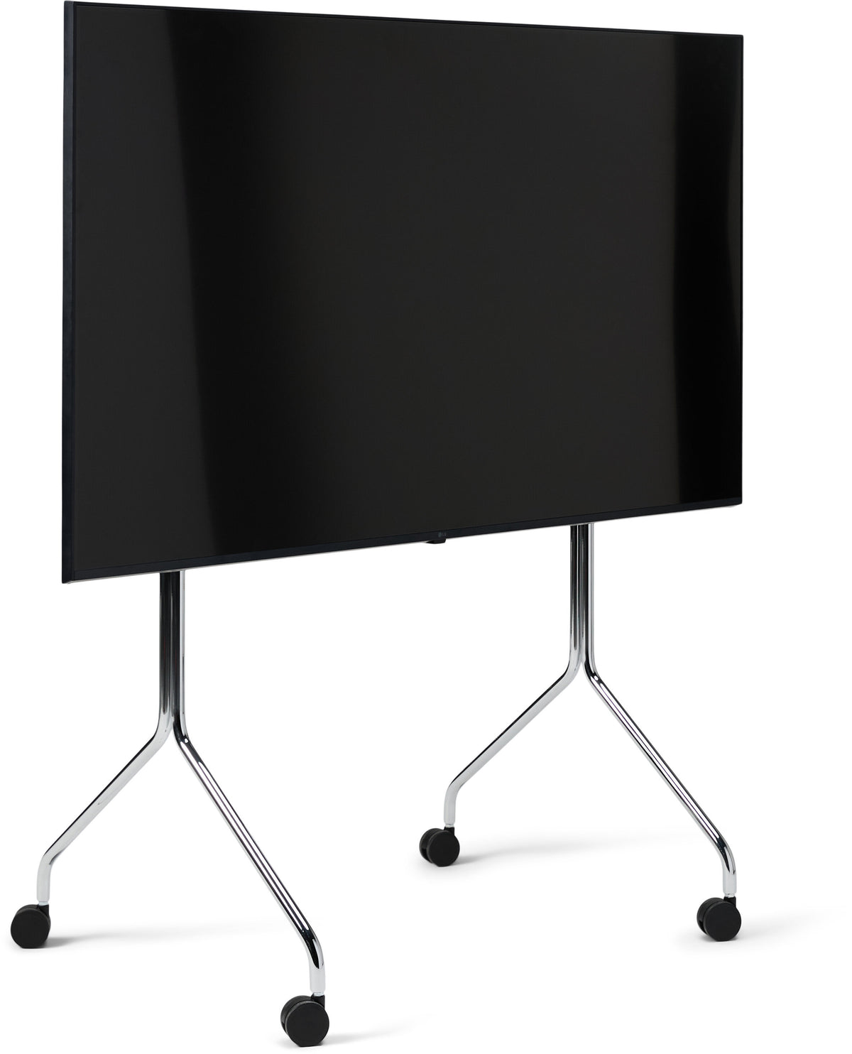 Support pour tv en métal chromé 121x78x60 cm Moon Rollin' - Pedestal — 405576.jpg