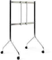 Support pour tv en métal chromé 121x78x60 cm Moon Rollin' - Pedestal — 405577.jpg