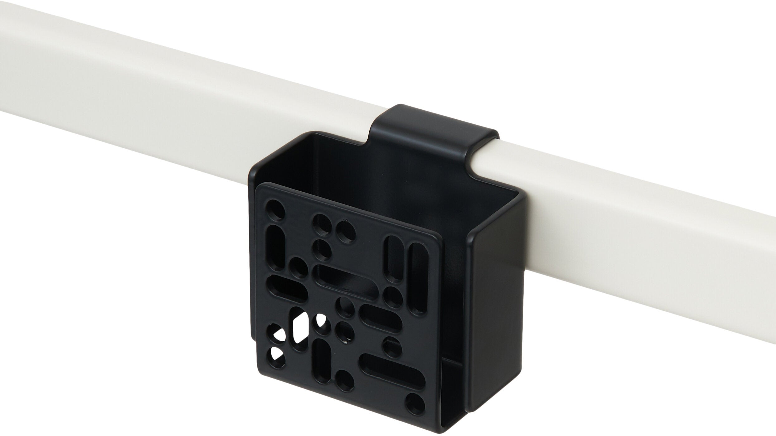 Boite télécommande pour support tv en acier noir Remote Box Mount - Pedestal — 405654.jpg