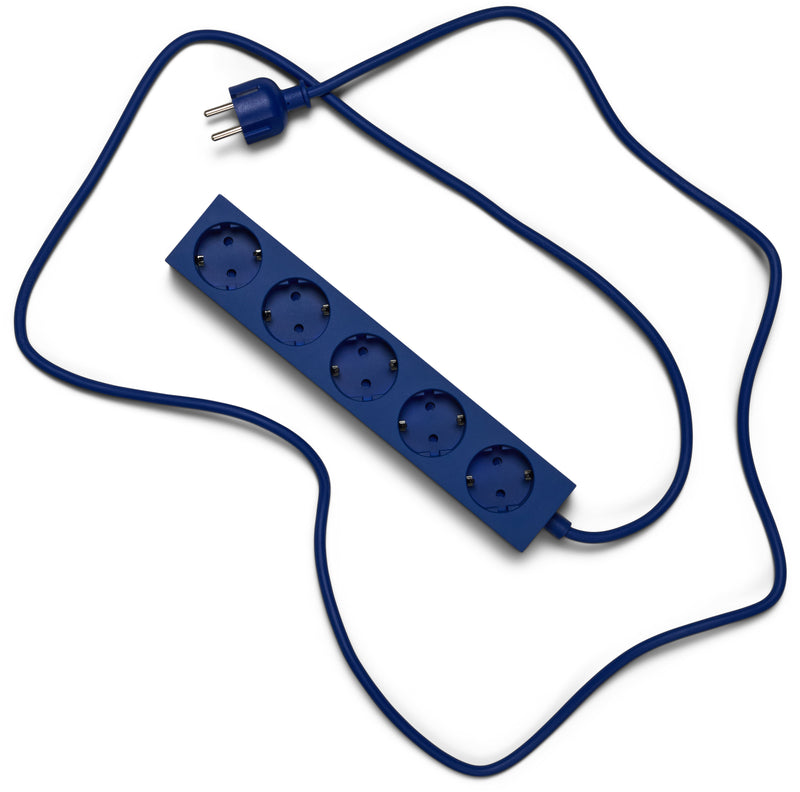 Mutliprise 5 prises bleu marine 5m Power Beam - Pedestal — 405666.jpg