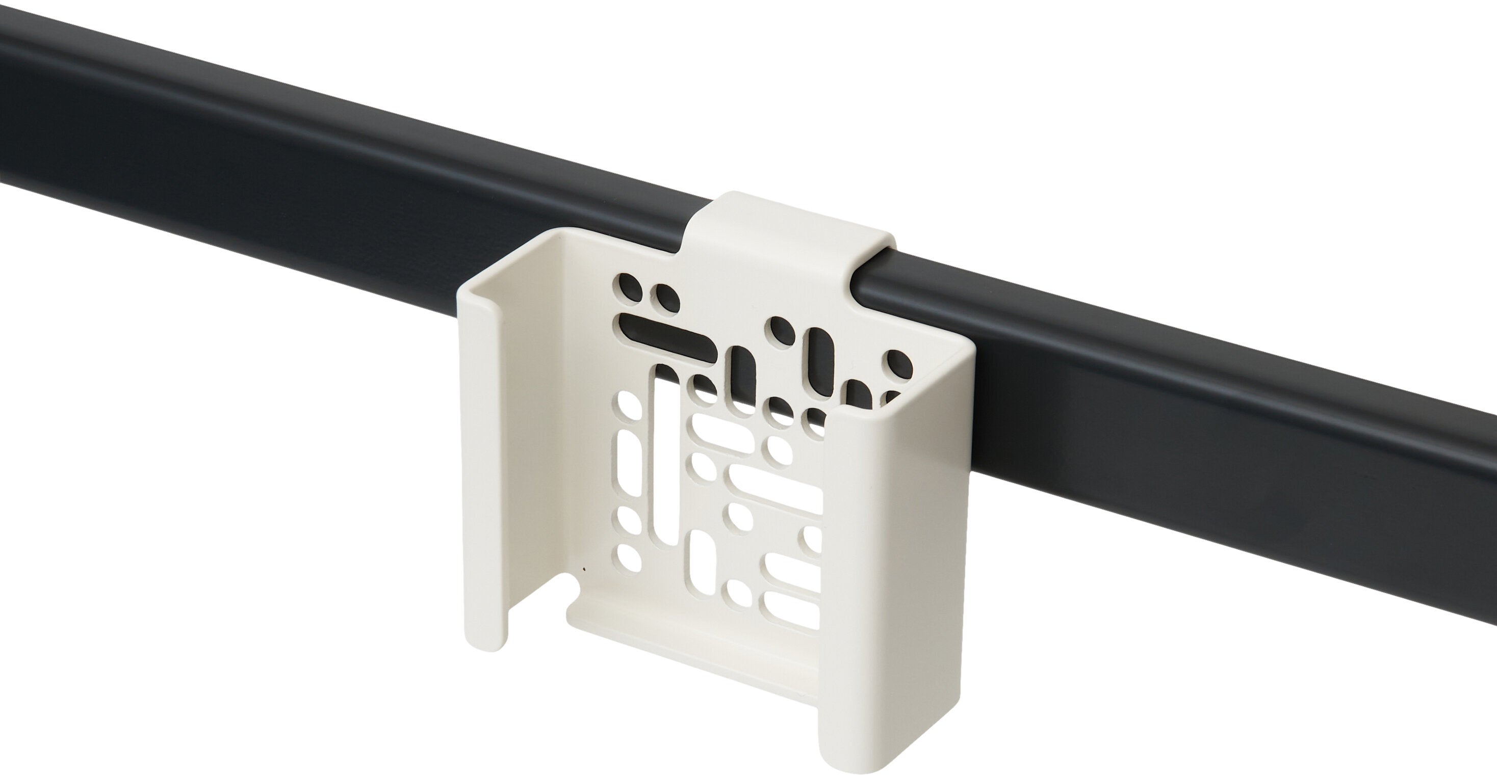 Boîte apple tv  pour support tv en acier blanc cassé Apple TV Mount - Pedestal — 405693.jpg